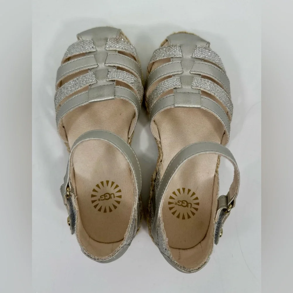 UGG Matilde Espadrille Sandal Toddler Girl Size 10
